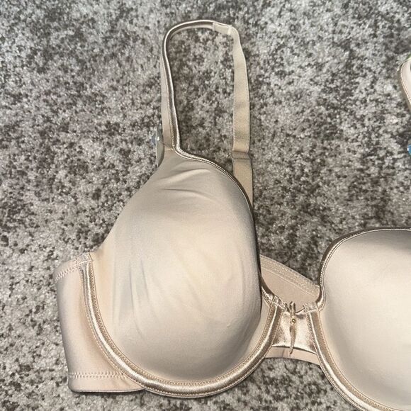 Vanity Fair Tan Body Cares Bra 75335 38B - Picture 2 of 8